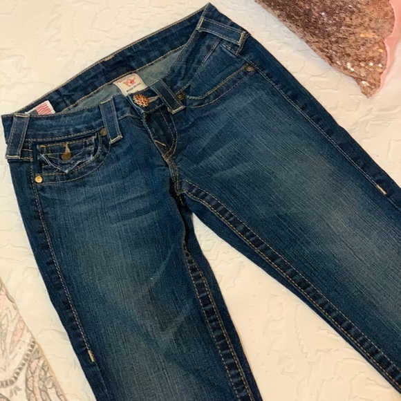 True Religion Skinny Jeans- New Never Warn size 24 - Picture 2 of 8